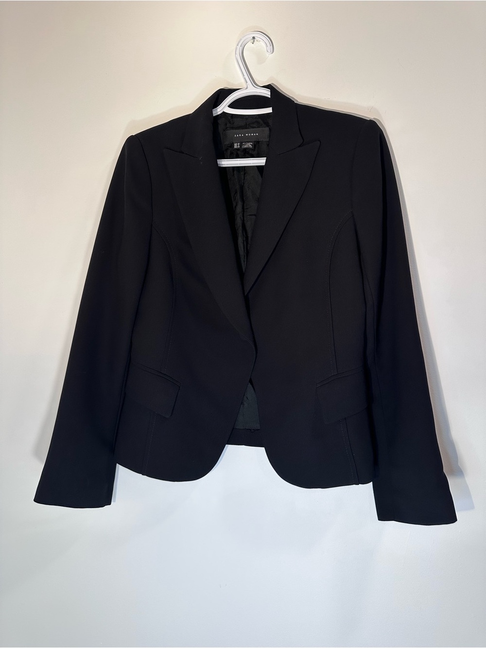 Zara Black Women's Tailored Blazer Jacket